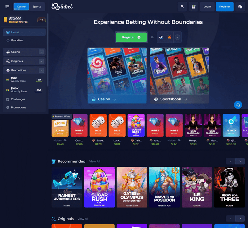 Rainbet Casino Evaluation 2026
